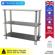 Shelving Unit 3 Tier, Wood