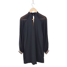 Miss Selfridge Black Halter