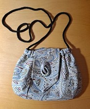 Vtg Liberty Paisley Small Silk