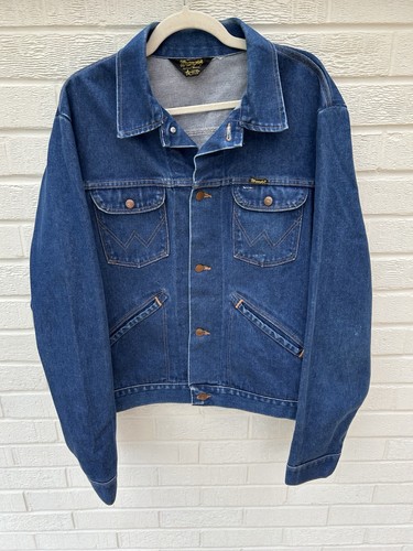 Wrangler denim jacket - jacket, mens
