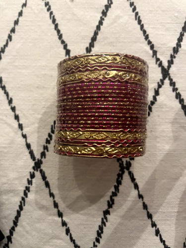 Beautiful pink bangles unworn - beautiful,