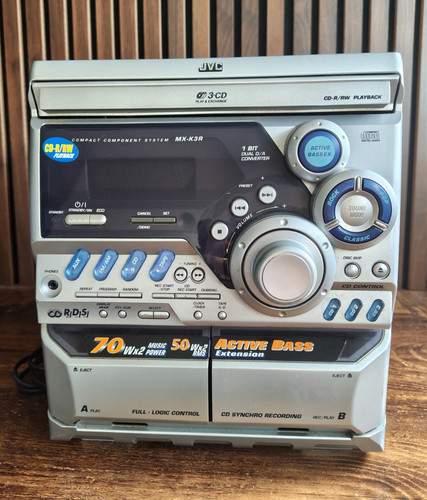 Jvc k3r compact fi stero - compact,