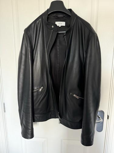 Reiss men mcknight - reiss, leather