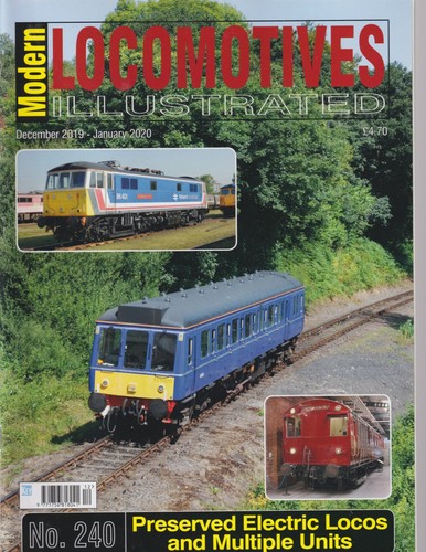 Modern locomotives illustrated - modern,