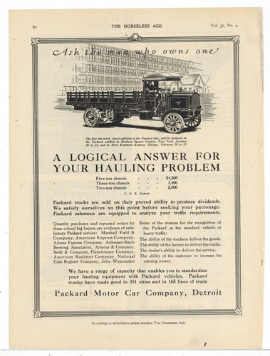 1913 packard motor car of - motor,