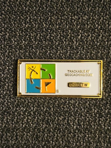 Trackable geocoin - trackable,