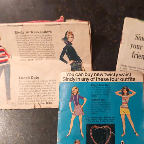 Vintage 1960s sindy booklets - vintage,