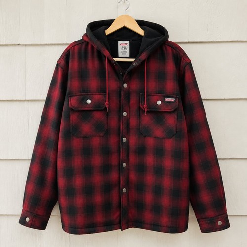 Dickies hooded flannel - dickies,