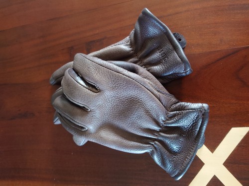 Red wing deerskin gloves usa - deerskin,