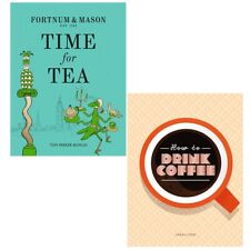 Fortnum and Mason Time for Tea, How to Drink Coffee Sarah Ford 2 Books Set