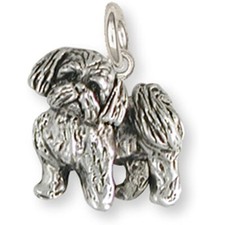 Shih Tzu Dog Pendant Charm Men