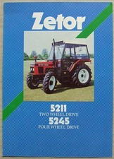 ZETOR TRACTORS 5211 2WD & 5245