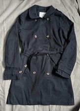 Girls trenchcoat navy - girls,