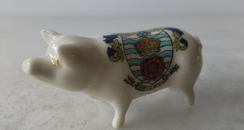 Vintage sussex pig coat of - pig,