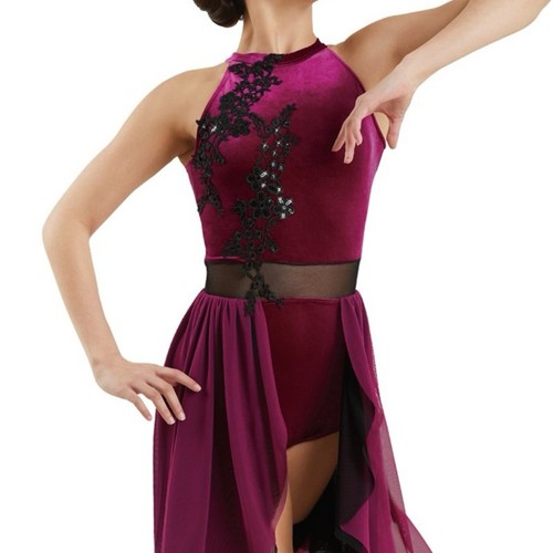 Elegant pink and black latin - and,