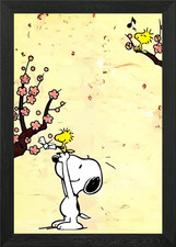 Snoopy and woodstock with - and,