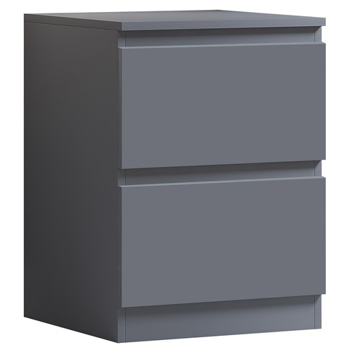 Matt dark grey drawer - matt,
