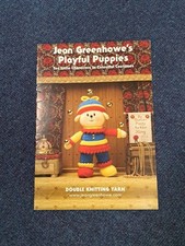 jean greenhowe toy knitting Booklet Playful Puppies