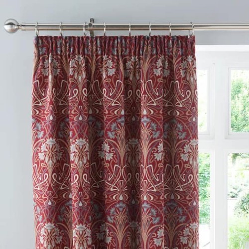 Dunelm luxury lucetta red - luxury,