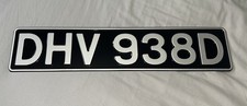 Only Fools And Horses - DHV 938D Replica Number plate Trotter Van