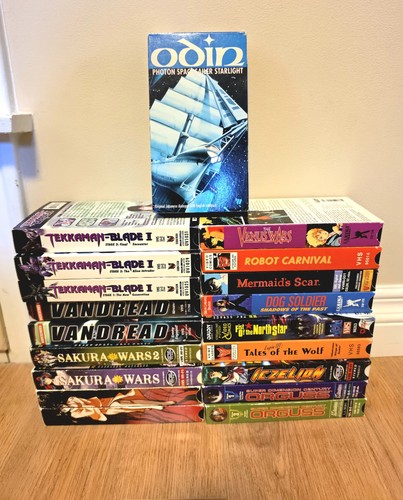 Anime vhs lot - of, 19