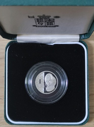 2023 silver proof pence - 1,