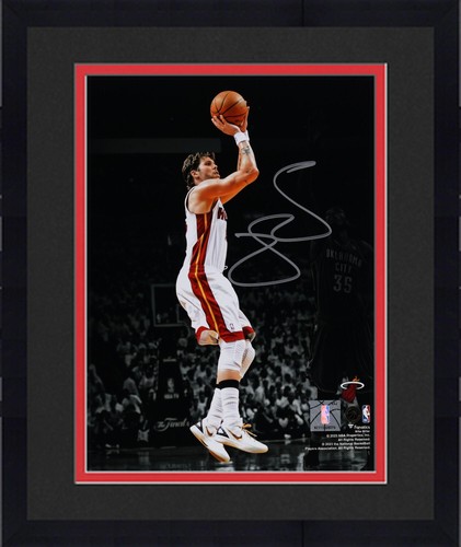 Framed mike miller - heat, signed