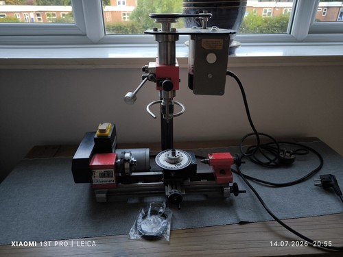 Emco unimat metal lathe with - lathe,
