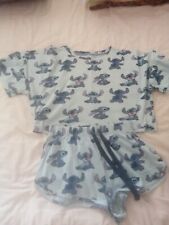 Girls M size pyjama set Stitch character