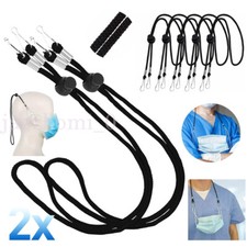 2pcs Hat Clips Cap Retainer Chin Strap Fishing Large Brim Hats Cord Keeper