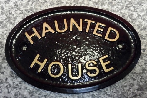 Haunted house door - haunted,