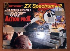 Sinclair ZX Spectrum +2 James Bond 007 Action Pack – Complete Boxed Set 