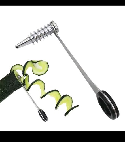 Stainless steel spiral slicer - spiral,
