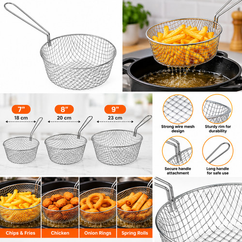 9 chip pan - 8.5'', fryer