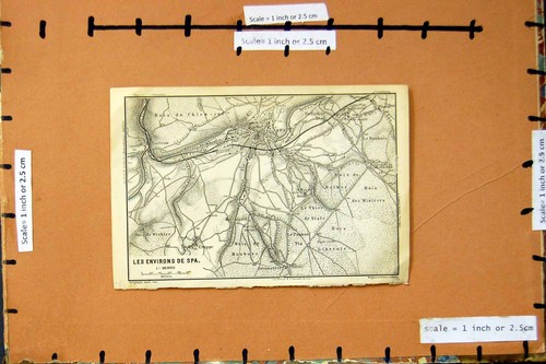 Original old antique print - original,
