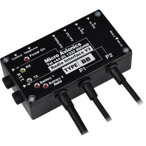 Micro avionics radio interface - radio,