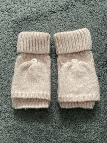 Womens basic pink mitten - pink,