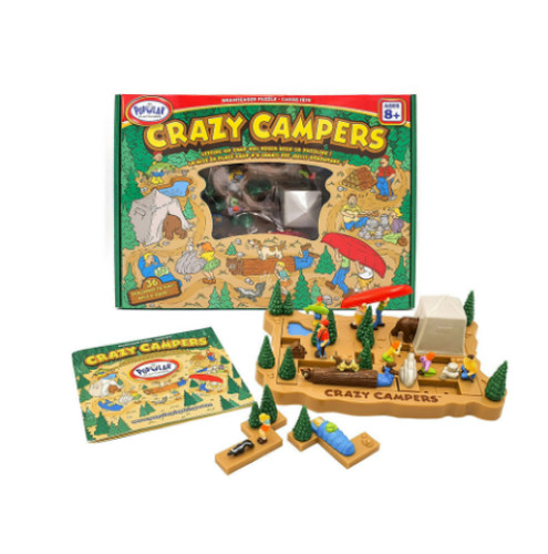 Crazy campers pentomino puzzle - pentomino,