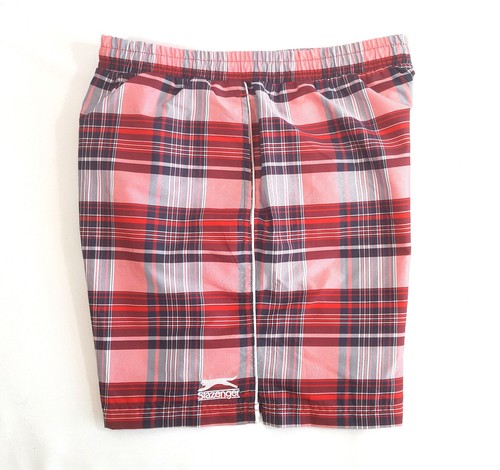Slazenger mens swim shorts - mens, red