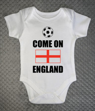 Come on England BABY VEST