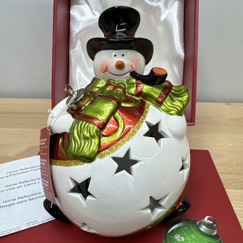 Luminary frosty snowman - frosty,