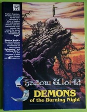 SHADOW WORLD, Demons of the Burning Night I.C.E. 6003, aid for D&D & other RPGs 
