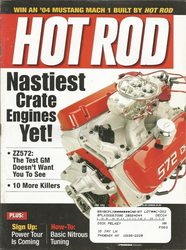 June 2004 hot rod magazine - 2004,