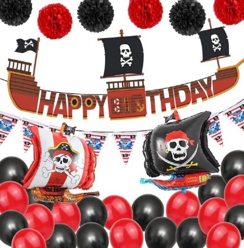 Pirate themed birthday - themed,