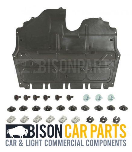 Under engine cover clips - under,