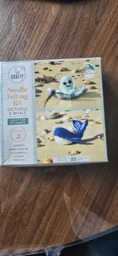 Needle felting kit octopus and - octopus,