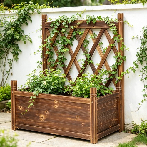 Garden planter box - box, with