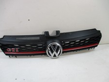 VW Golf grille and red badge