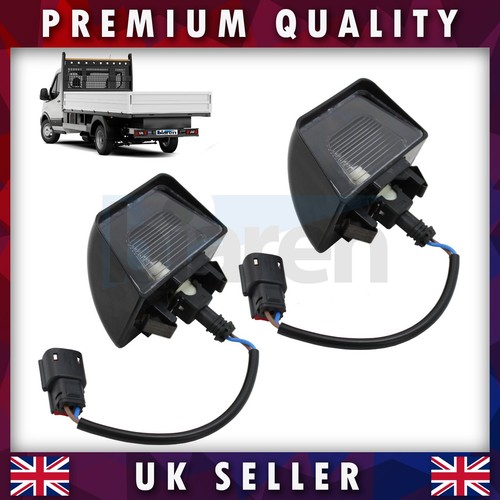 Rear number plate light - rear,