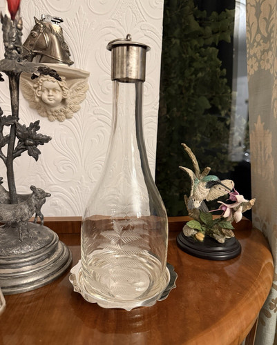 Healex clark etched glass - healex, wine